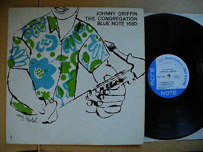 JOHNNY GRIFFIN The Congregation LP 1958 US Blue Note BLP 1580 RVG ear W 63rd EX