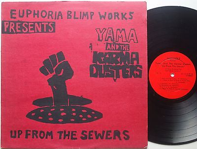 YAMA AND THE KARMA DUSTERS Up From The Sewers ORIG Lp US PRIVATE  71 FOLK PSYCH