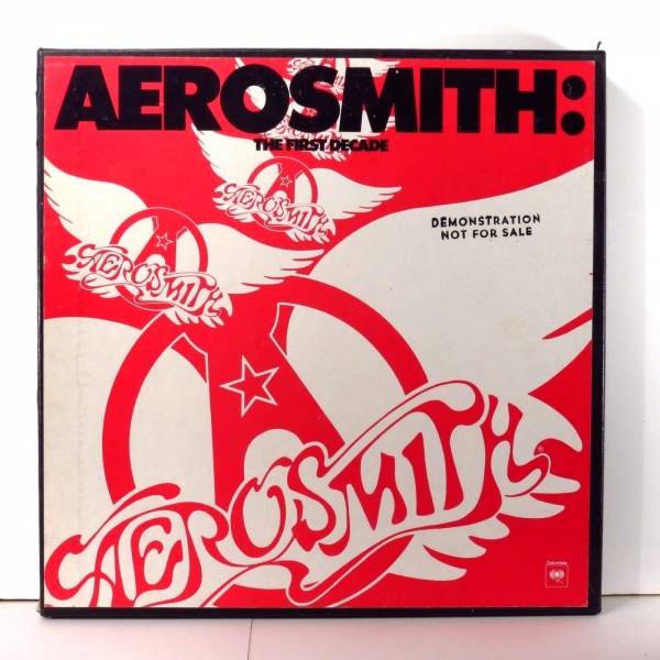 AEROSMITH First Decade  1982 9LP box set White Label Promo ONLY issue NM LPs
