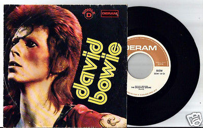 DAVID BOWIE  LAUGHING GNOME 7  45 RPM PORTUGAL SINGLE GLAM ROCK UNIQUE RARE 