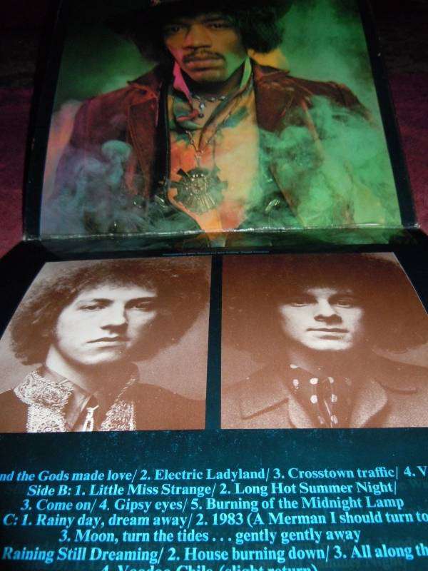 Jimi Hendrix EXP Electric Ladyland UK Orig 1968 Track 2 LP Super Rare Blue Text 