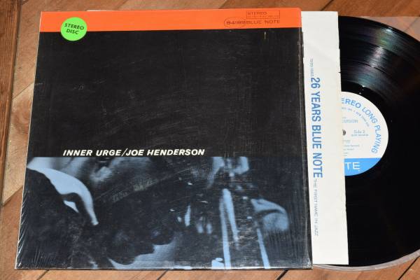 Joe Henderson Inner Urge M   Shrink 1st Stereo NY Ear Blue Note lp McCoy Tyner