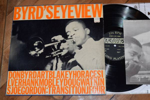 Donald Byrd Byrd s Eye View VG  1st Flat Transition lp Hank Mobley Doug Watkins
