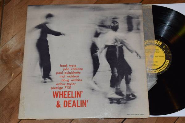 Wheelin and Dealin NM  1st DG W50 RVG Prestige lp John Coltrane Mal Waldron 