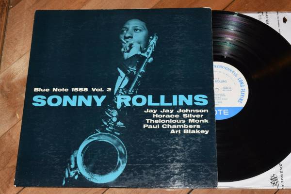 Sonny Rollins Vol 2 NM  W63 DG Ear Blue Note lp 1558 Thelonious Monk Art Blakey