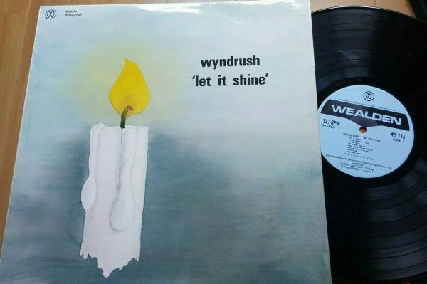 WYNDRUSH  Let It Shine   UK PRIVATE WEALDEN LP 1972 XIAN PSYCH ACID FOLK EX EX