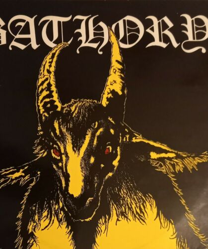 Bathory 1st Lp 1st Press 1984 Quorthon Black Metal venom darkthrone mayhem