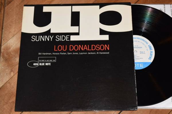 Lou Donaldson Sunny Side Up EX  1st DG W63 Ear RVG Blue Note lp Horace Parlan