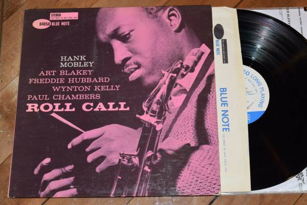 Hank Mobley Roll Call VG  1st DG Ear W63 Stereo Blue Note lp Freddie Hubbard