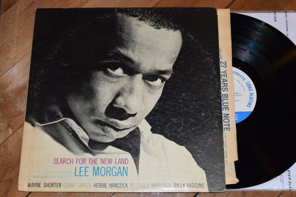 Lee Morgan Search For The New Land VG   NY Mono RVG Blue Note lp Grant Green
