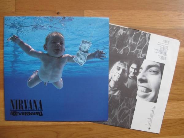 NIRVANA Nevermind LP 1991 GRUNGE Punk Classic ORIGINAL Issue SUB POP ex  m 