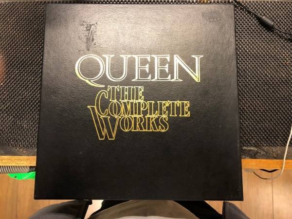 QUEEN THE WORKS QB1 1985 UK LTD ED 14 LP VINYL BOXSET : Sold in