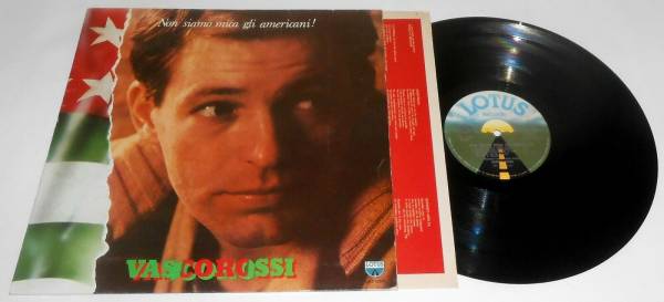 VASCO ROSSI NON SIAMO MICA GLI AMERICANI LP 1979   INNER