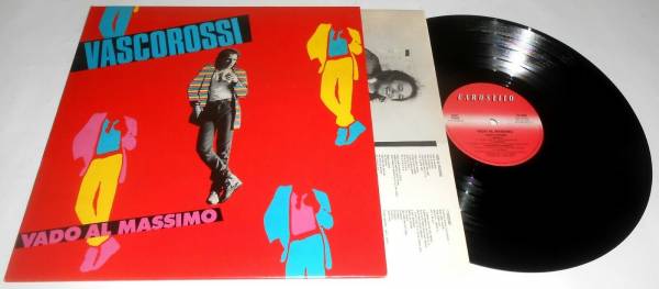 VASCO ROSSI VADO AL MASSIMO LP 1982   INNER 