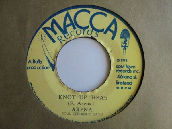 ARENA Knot Up Head MACCA Grail  Top Copy  Roots Reggae 7  HEAR