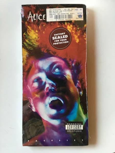 SEALED 1990 Alice in Chains Facelift longbox cd rock metal rare NOS CBS 