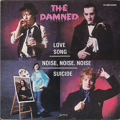 THE DAMNED   LOVE SONG    FRENCH 7  45RPM Vinyl VERY RARE     