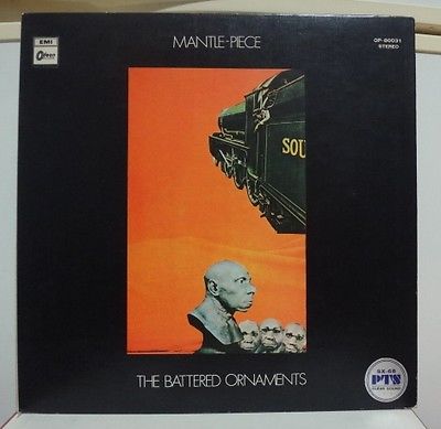 THE BATTERED ORNAMENTS   MANTLE PIECE  RARE JAPAN 1ST ORIG  LP PROMO COPY EX  