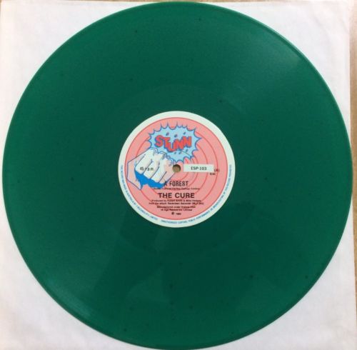the-cure-a-forest-12-rare-stunn-new-zealand-green-vinyl-1980-punk-esp103