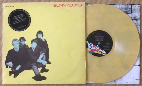 SUNNYBOYS s t LP limited YELLOW Vinyl rare OZ punk 1981 aussie power pop indie