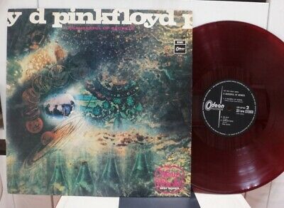 PINK FLOYD   A SAUCERFUL    RED WAX JAPAN ORIG  1ST PRESS 1968 NEW ROCK LP NM 