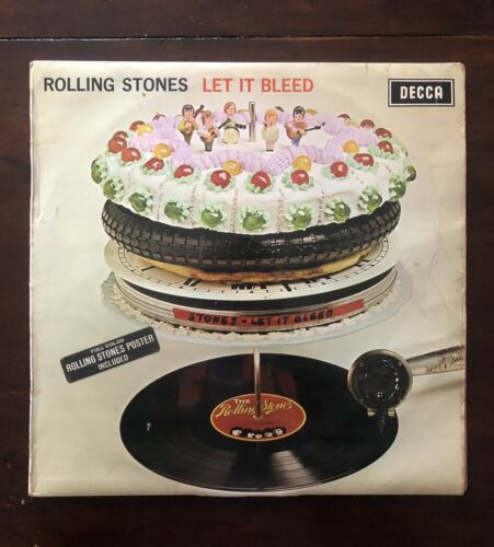 The Rolling Stones   Let It Bleed   Lp 12  Mono 1969 UK   LK 5025   XARL 9363
