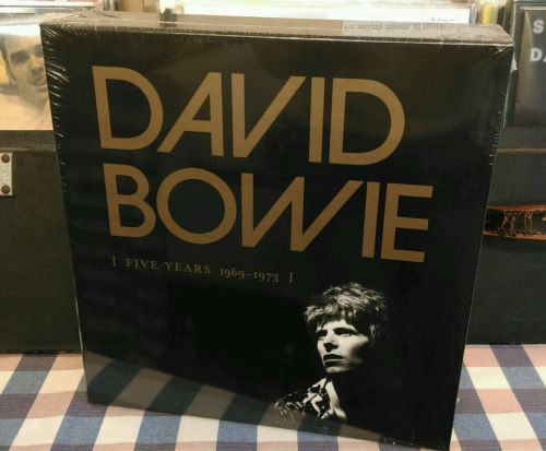 David Bowie Five years 0825646284092 LP Vinyl Box Set New Sealed  Original 2015