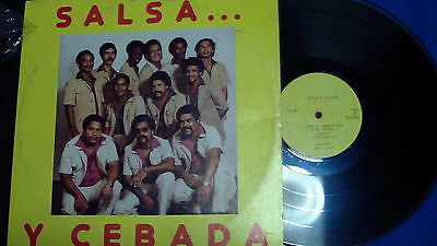 SALSA Y CEBADA ORQUESTA VENEZUELA SALSA LP RARE PRIVATE RECORDS VG   LISTEN   