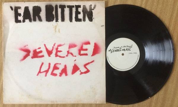 SEVERED HEADS   RHYTHMYX CHYMX Ear Bitten LP Terse Tapes Slugfuckers Oz punk kbd