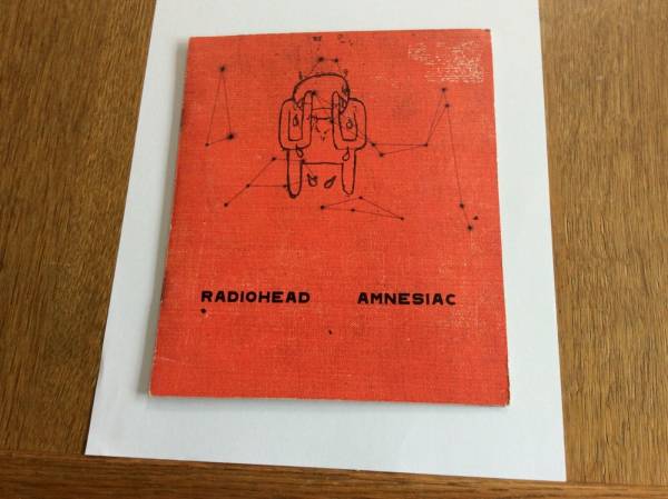 Radiohead  Amnesiac  Ltd edition promo CD library pack 
