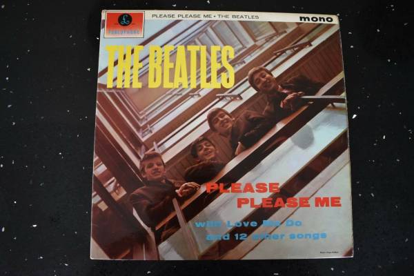 The Beatles        Please Please Me  LP  Mono  Album  Gold   Black Label  1963
