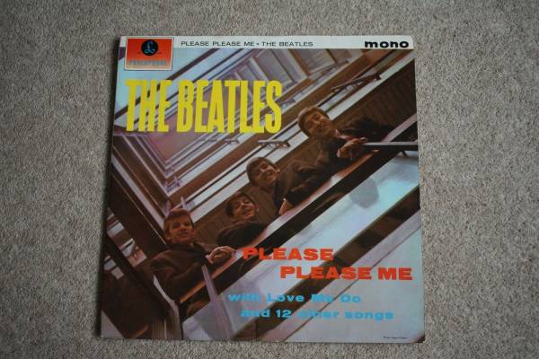 The Beatles        Please Please Me  LP  Mono  Album  Gold   Black Label  1963