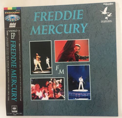 Freddie Mercury Video Ep Laser Disc Japan Ultra RARE  UNIQUE SLEEVE  New 