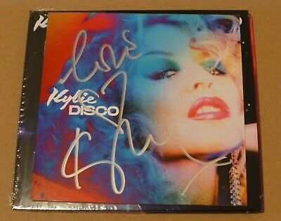 Kylie Minogue   Disco     SIGNED   AUTOGRAPHED  CD Album  new for 2020 