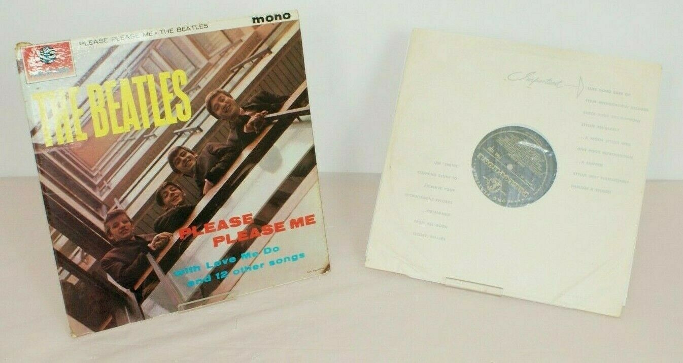 The Beatles   Please Please Me Vinyl record   First Pressing   Gold Label