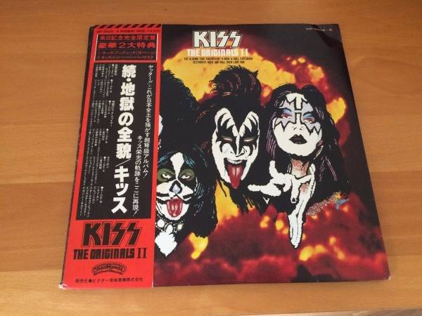 KISS The Originals II 2 JAPAN 3 LP COMPLETE SET w OBI 4Mask 2 