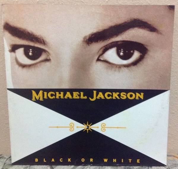 Michael Jackson  Black Or White Rare Single 12  PROMO Maxi Venezuela 1991 Ex