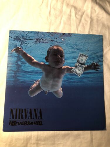 1991 Nirvana Nevermind LP 1st US Pressing DGC 24425 VG VG Grunge Soundgarden