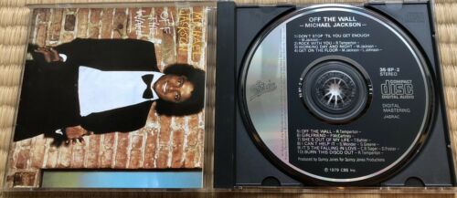 Michael Jackson Off The Wall 35 8P Japan CD 1st Press CBS Sony Epic Rare