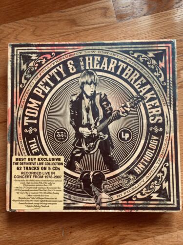 Live Anthology Tom Petty   Heartbreakers  5CD 2DVD Vinyl Blu ray Best Buy Excl 