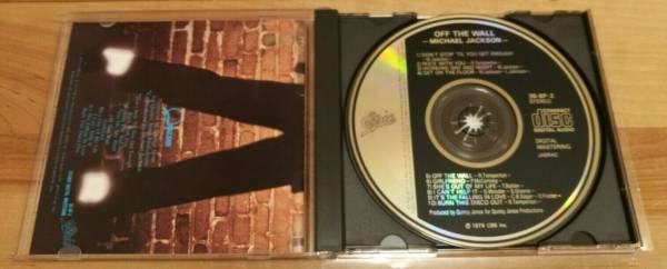 Michael Jackson Off The Wall 35   8P 2 Japan CD 1st Press CBS Sony Epic