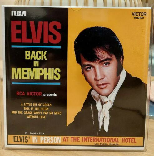 Elvis Presley Back In Memphis EPA 4391 EP 7  Mega Rare Please Read Description 