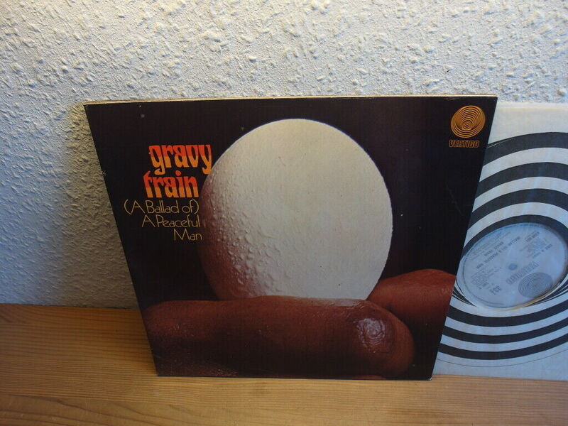 Gravy Train   A Ballad Of A Peaceful Man 1971 UK LP VERTIGO 1st  M   PROG PSYCH