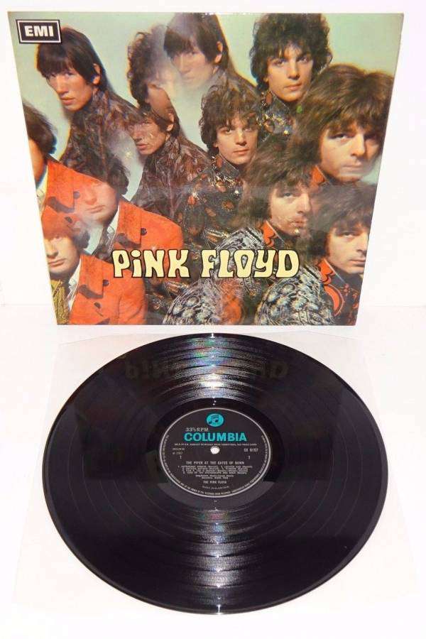 PINK FLOYD PIPER AT THE GATES OF DAWN 1967 UK COLUMBIA BLUE 1st PRESS MONO LP