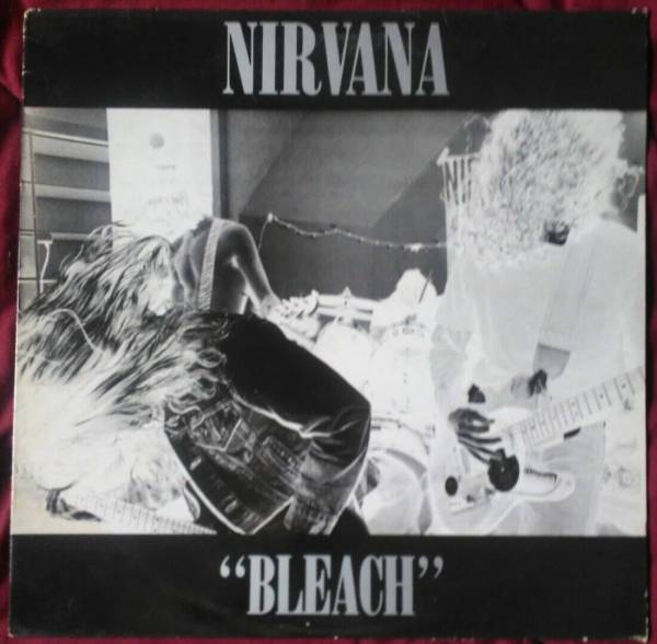 vinile Nirvana   bleach    LP  edizione limitata  bianco   