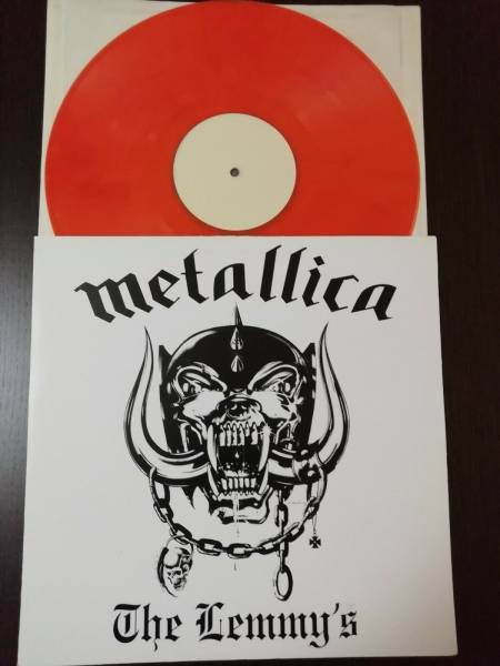 Metallica   The Lemmy s Rare LP 200 Copies Red Vinyl