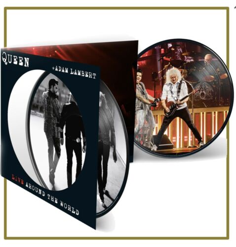 Queen   Adam Lambert   LIVE AROUND THE WORLD LTD PICTURE DISC 2020 ONLY SOLD OUT