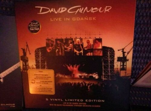  DAVID GILMOUR   Live In Gdansk 5LP Pink Floyd