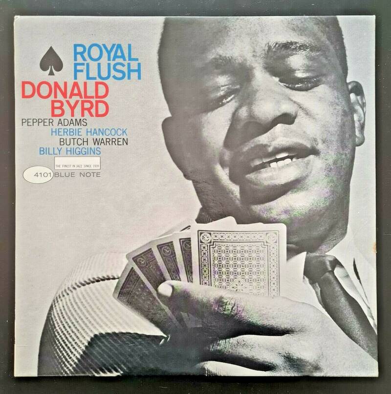 DONALD BYRD   ROYAL FLUSH LP   orig  BLUE NOTE 1st Mono VAN GELDER  EAR  DG   NM