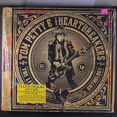 TOM PETTY   HEARTBREAKERS  The Live Anthology LP Sealed  7 LP box set  rare Roc
